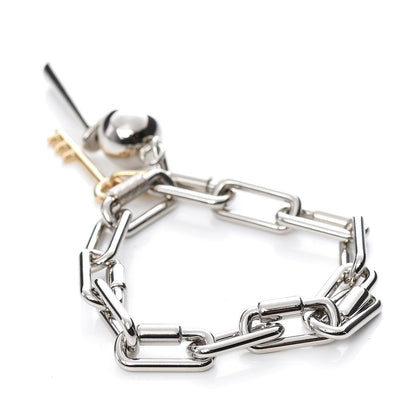 Hermes Palladium Permabrass Curiosite Charm Bracelet 3 of 5