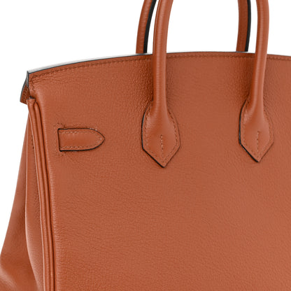 Hermes Taurillon Novillo Birkin 25 Cuivre 11 of 14