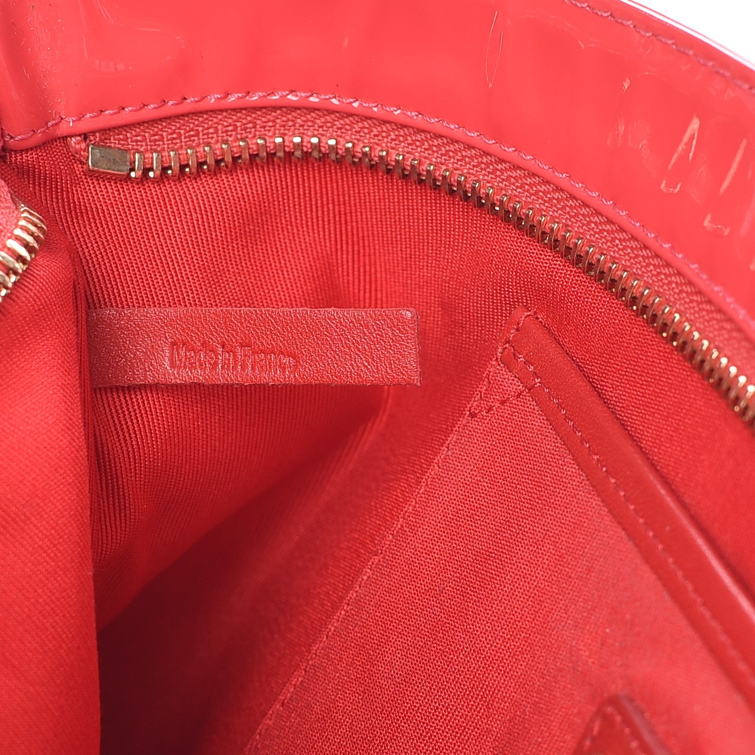 Christian Louboutin Calfskin Studded Loubiposh Chain Clutch Framboisine 7 of 7