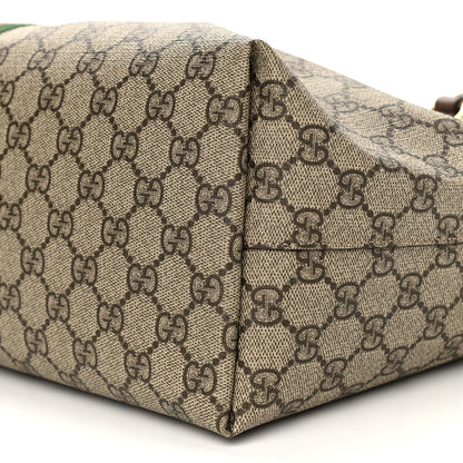 Gucci GG Supreme Monogram Medium Ophidia Shopping Tote Brown 12 of 14