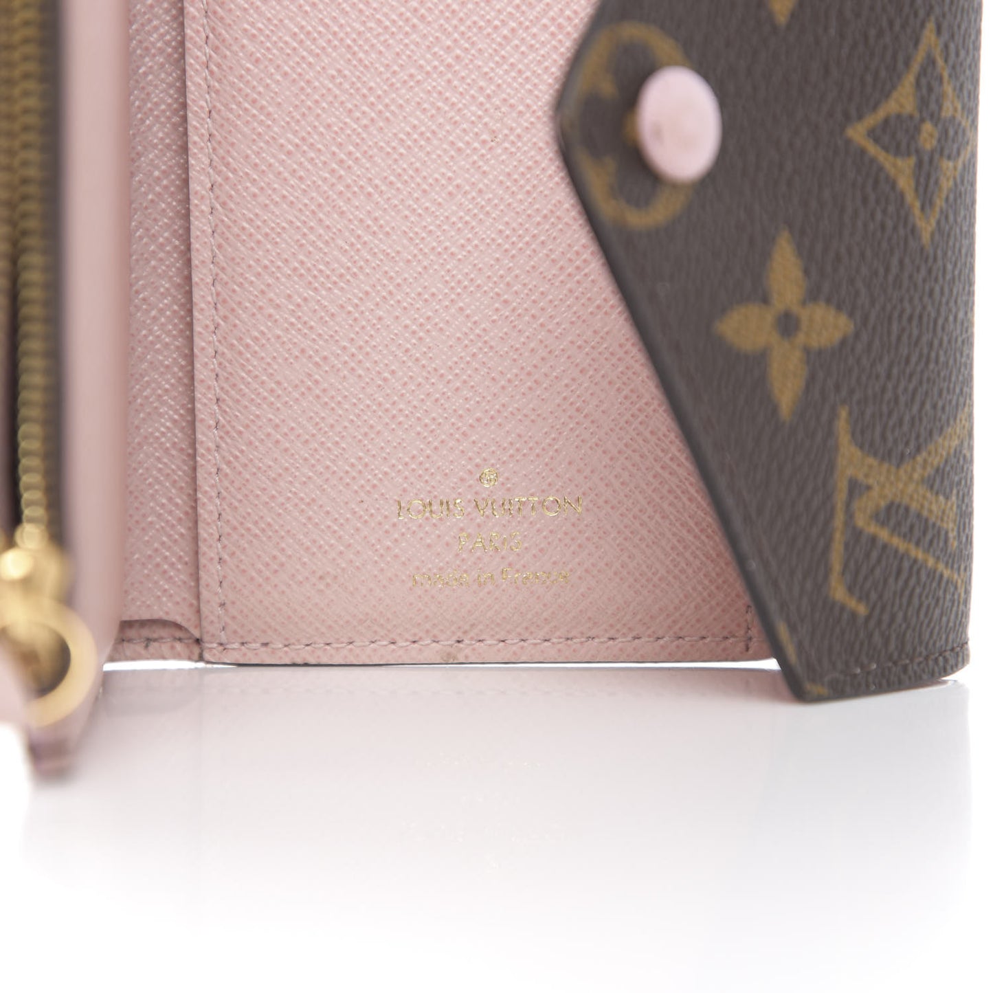 Monogram Victorine Wallet Rose Ballerine