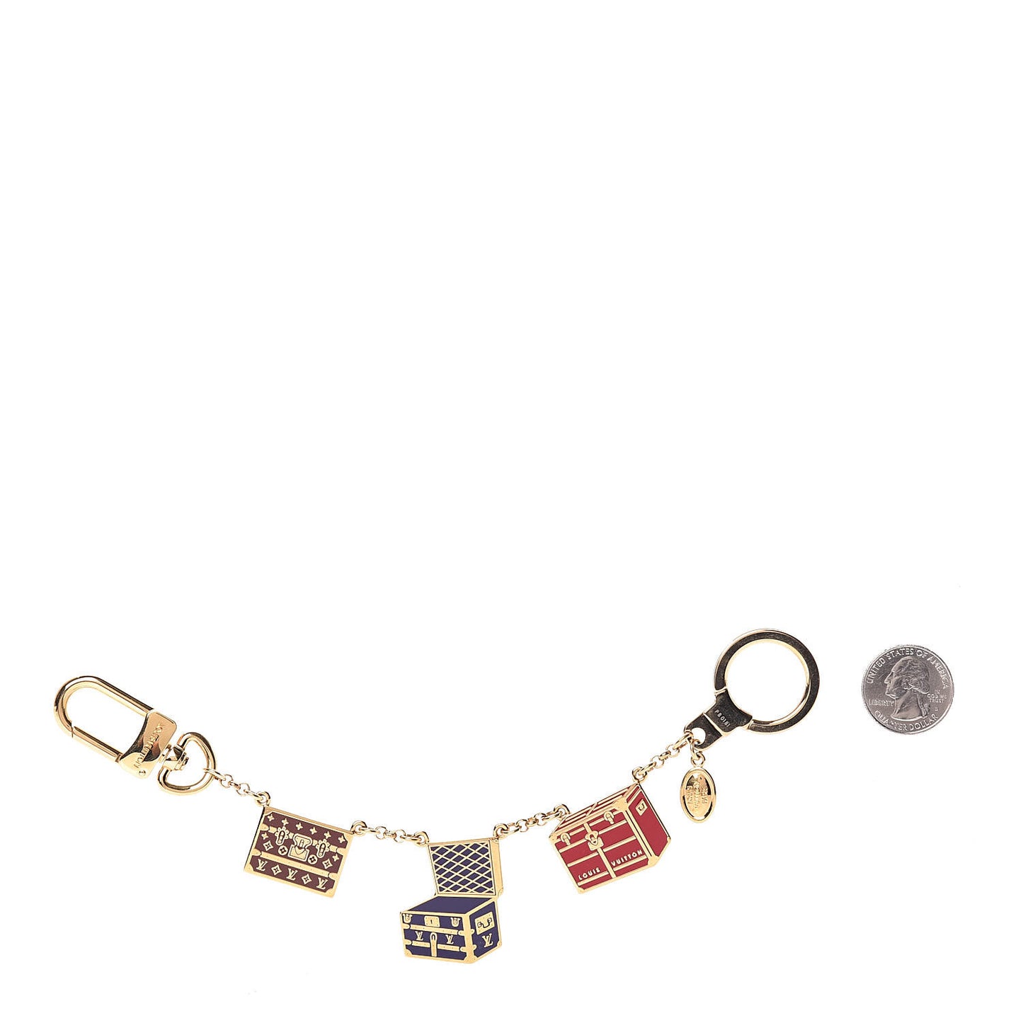 Porte Cles Malle Chaine Keychain