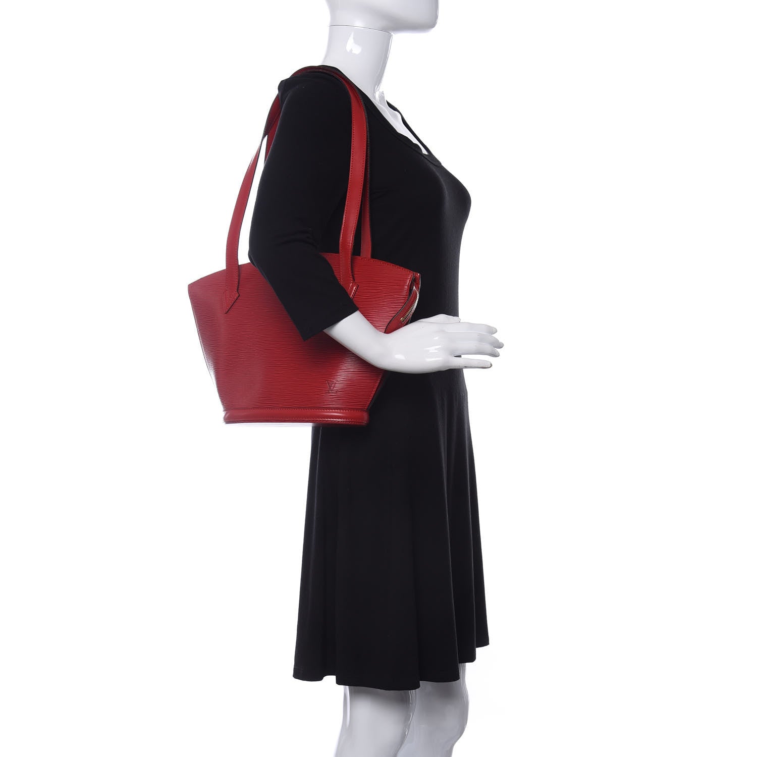 Louis Vuitton Epi Saint Jacques PM Rouge 2 of 14