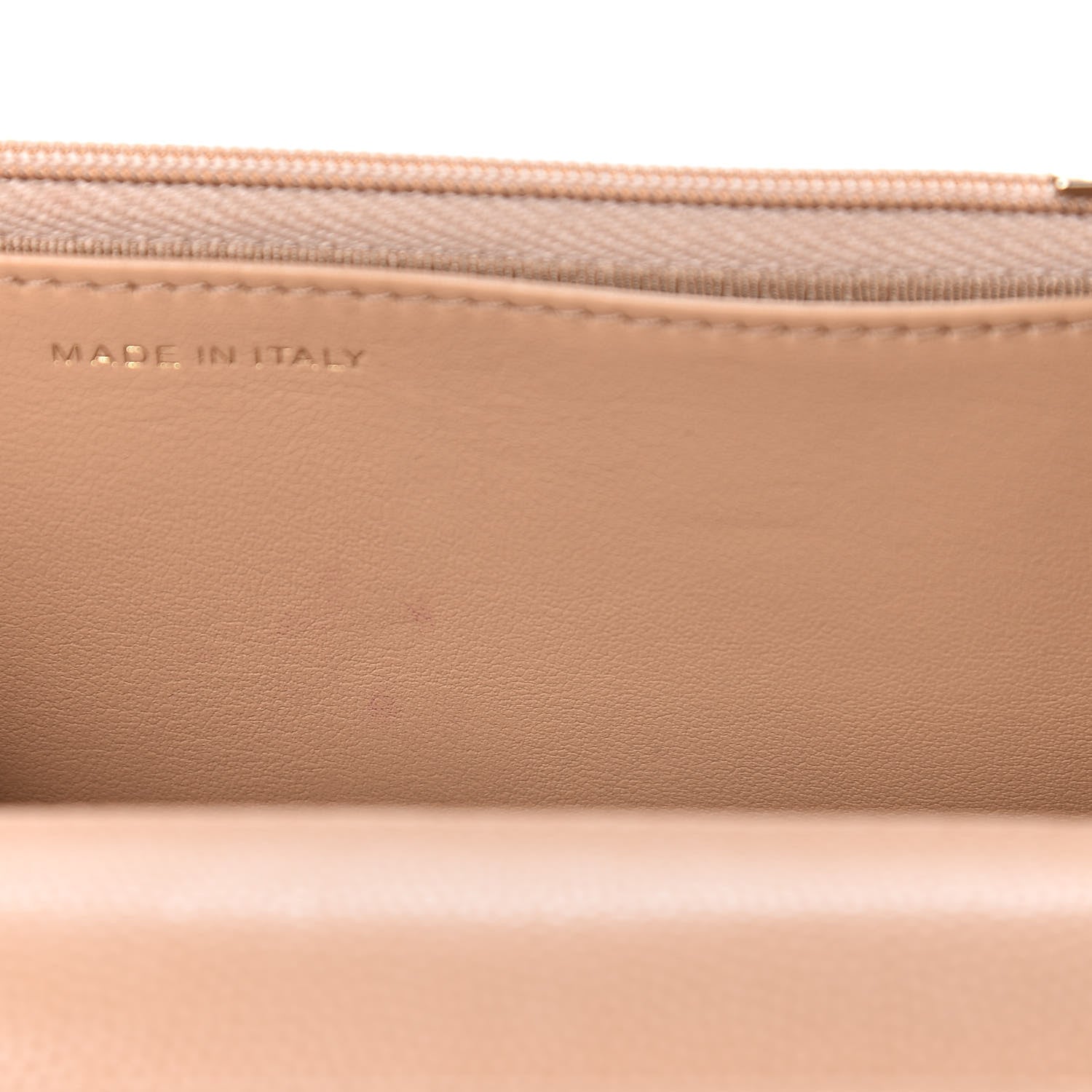 Chanel Caviar Quilted Wallet On Chain WOC Beige 8 of 14