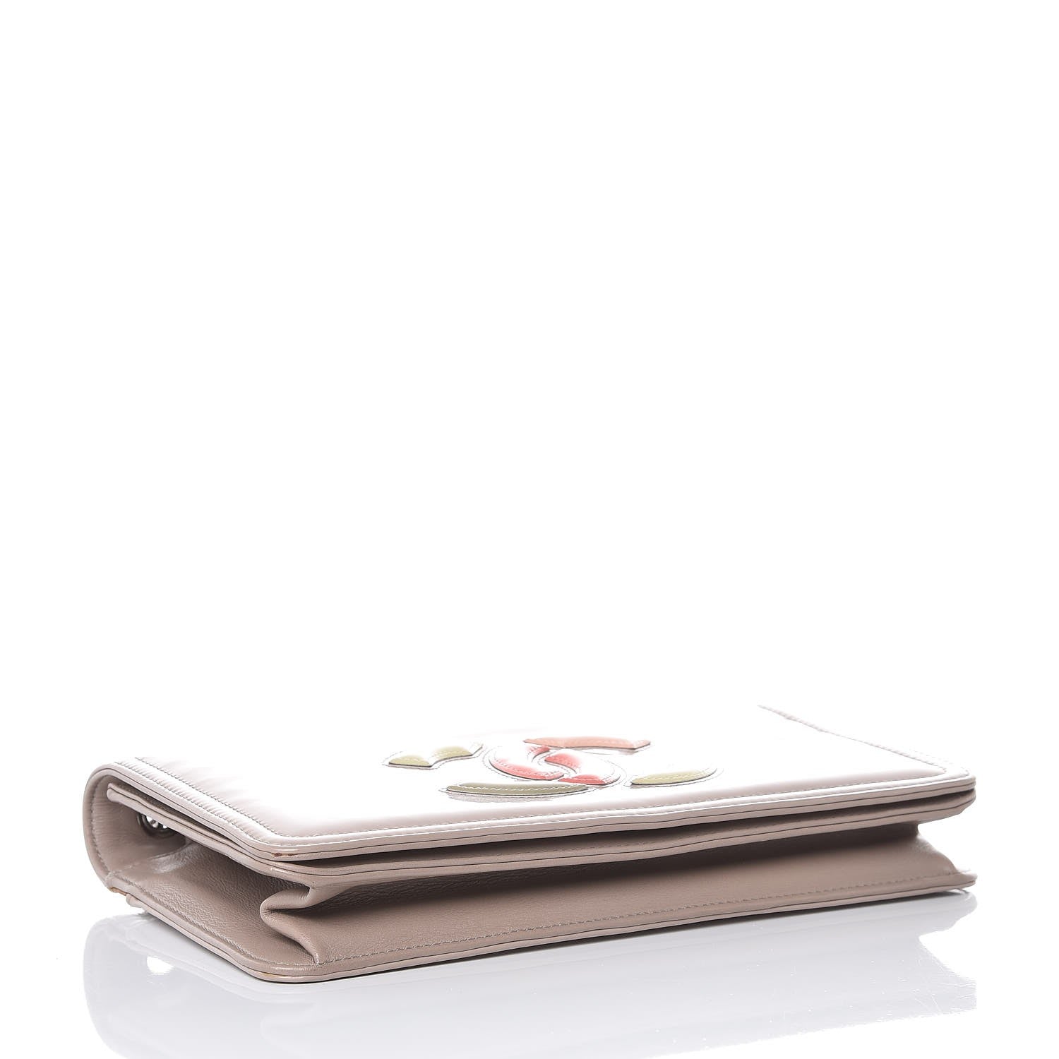 Chanel Vinyl Lipstick Flap Beige 4 of 8