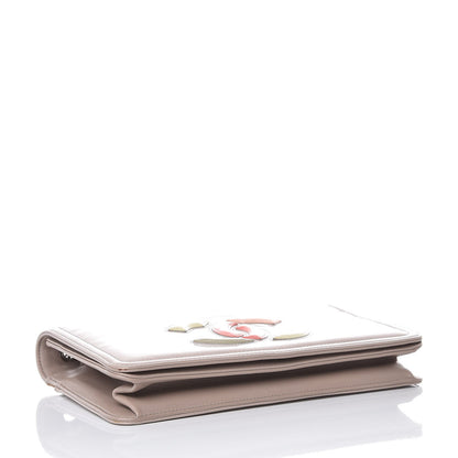 Chanel Vinyl Lipstick Flap Beige 4 of 8