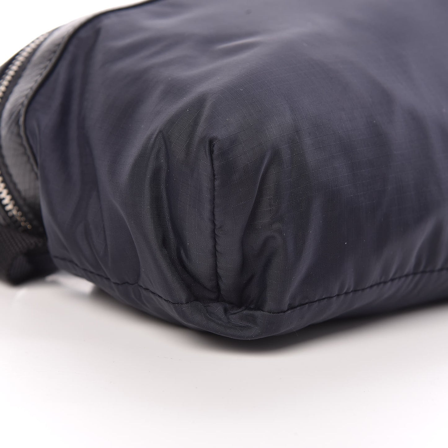 Nylon City Fold Up Backpack Belt Bag Navy