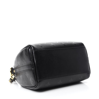 Louis Vuitton Monogram Ink Speedy BB Black 4 of 10
