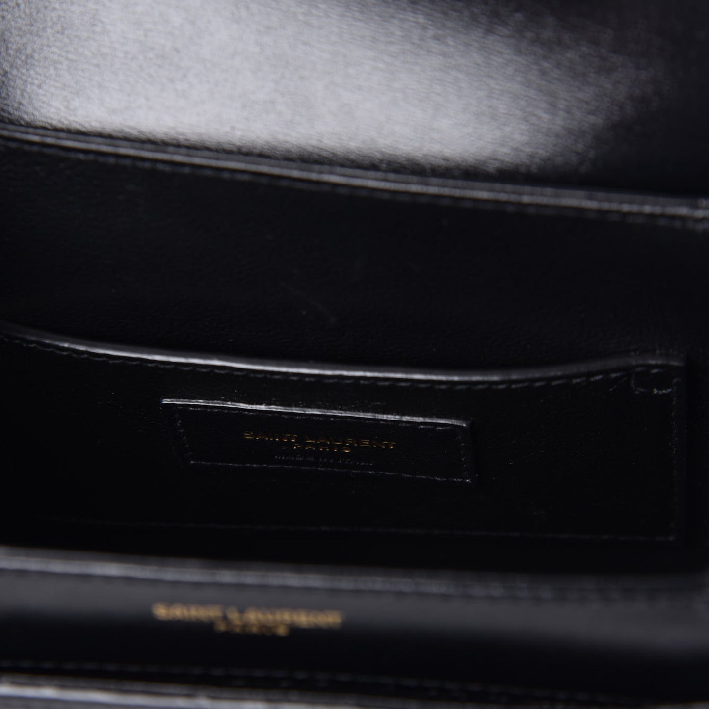 Calfskin Le 61 Shoulder Bag Black