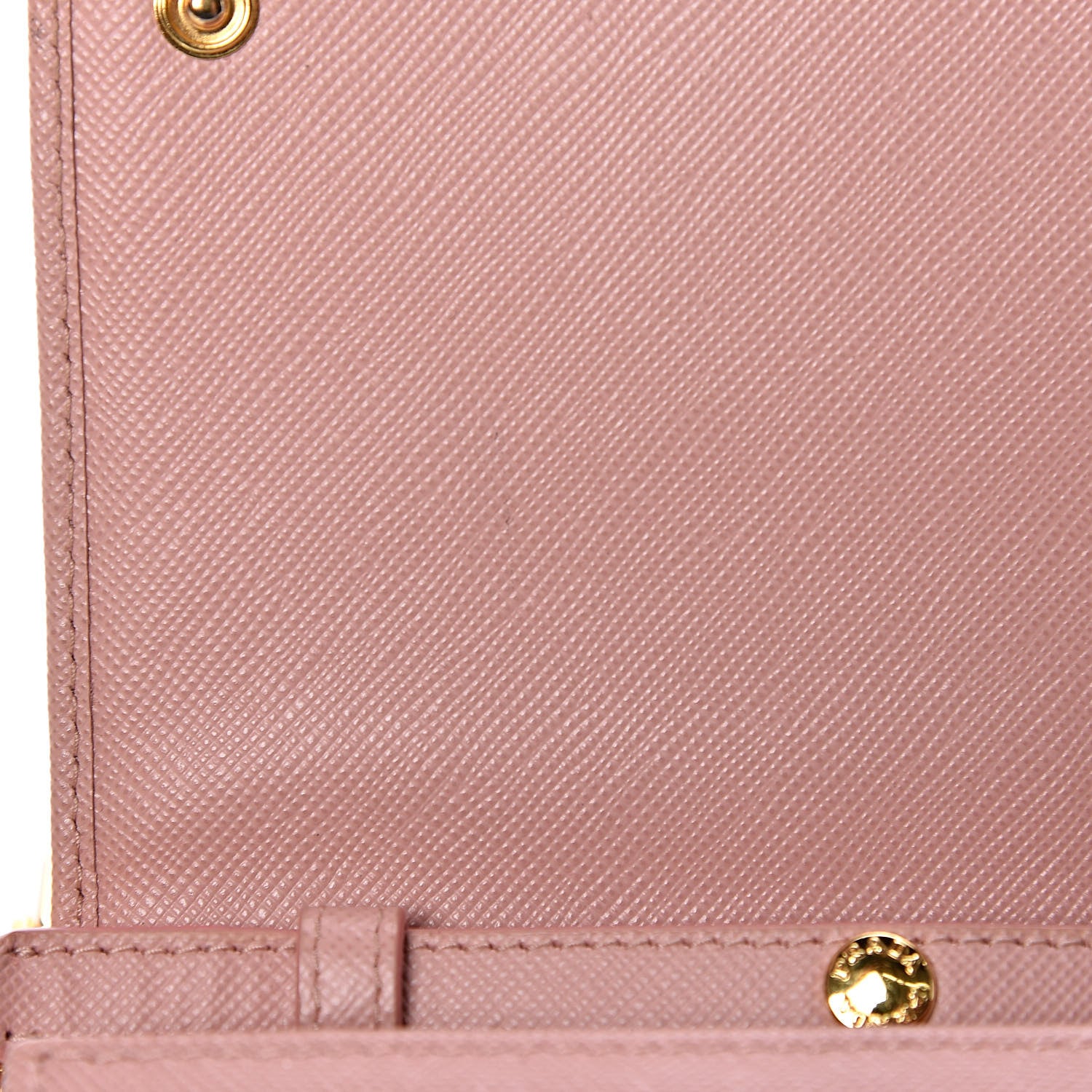 Prada Saffiano Metal Large Chain Wallet Orchidea 10 of 11