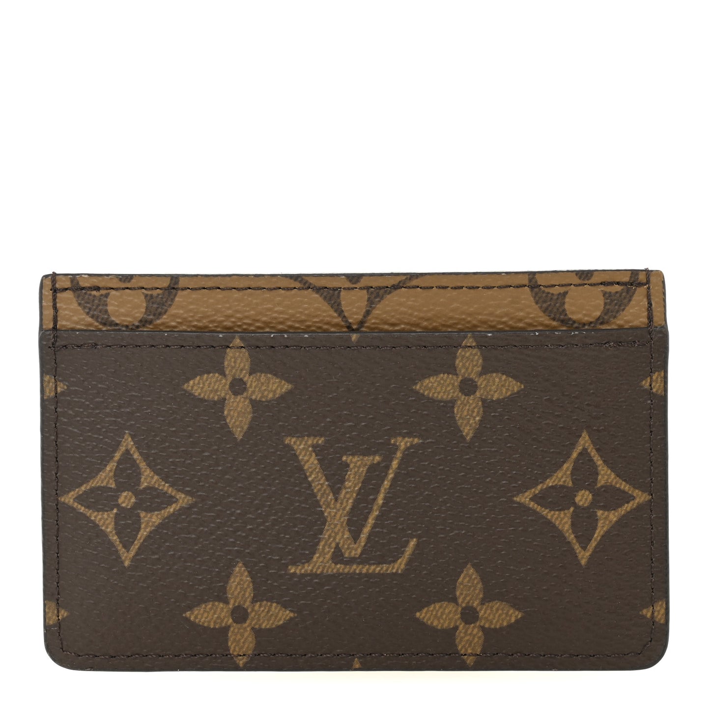 Reverse Monogram Card Holder