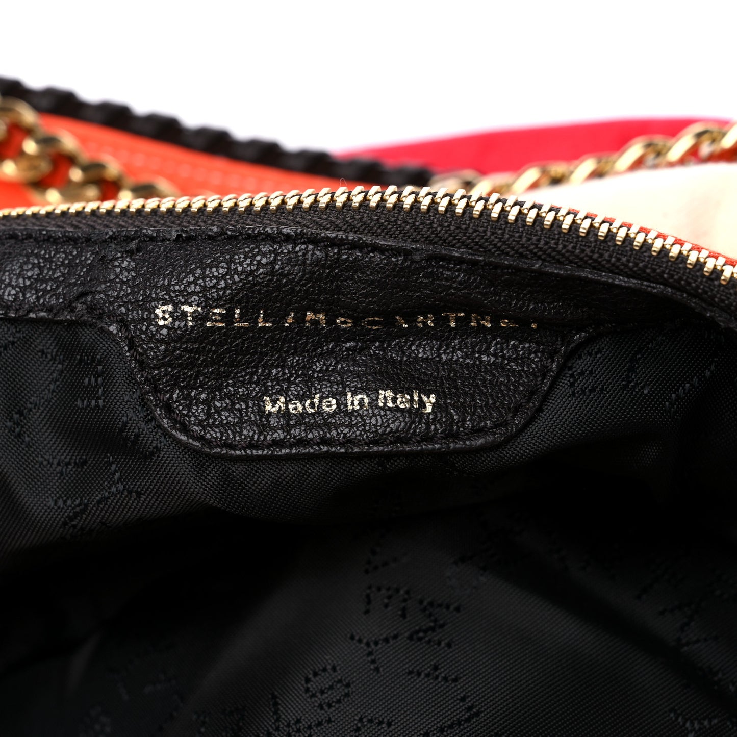 Cotton Canvas Stripes Small Falabella Tote Multicolor