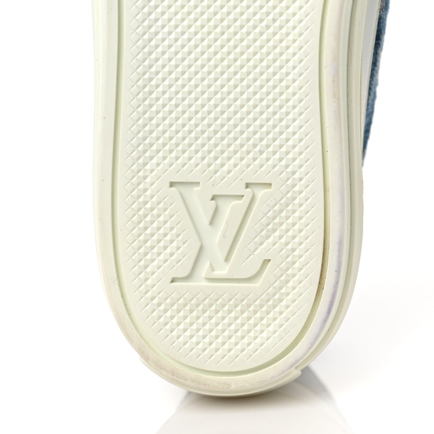 Louis Vuitton Denim Monogram Stellar Sneakers 37.5 Bleu Jeans Blue 7 of 10