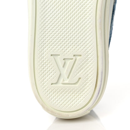 Louis Vuitton Denim Monogram Stellar Sneakers 37.5 Bleu Jeans Blue 7 of 10