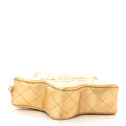 Chanel Metallic Lambskin Quilted Walk Of Fame Star Bag Gold 4 of 10