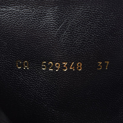 Saint Laurent Metallic Crackled Lou 95 Zip Bootie 37 Elect 7 of 9