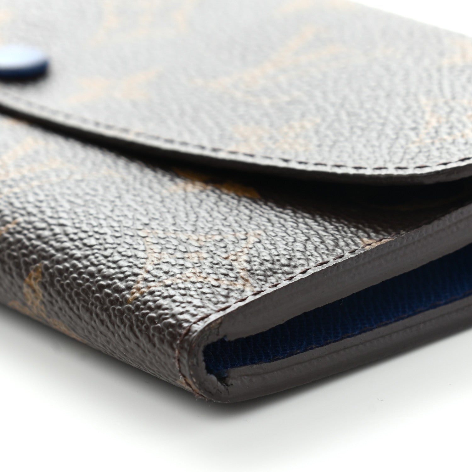 Louis Vuitton Monogram Emilie Wallet Blue 12 of 13