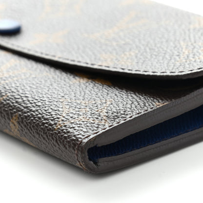 Louis Vuitton Monogram Emilie Wallet Blue 12 of 13