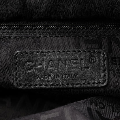 Chanel Calfskin Square Stitched Tassel Bag Black 6 of 13
