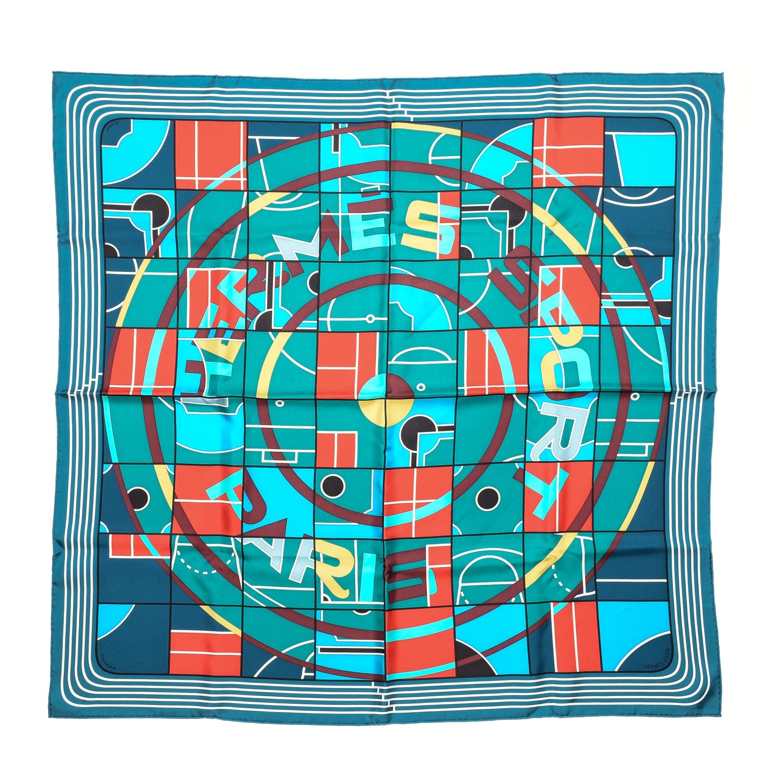 Hermes Silk Sport Scarf 90 1 of 9