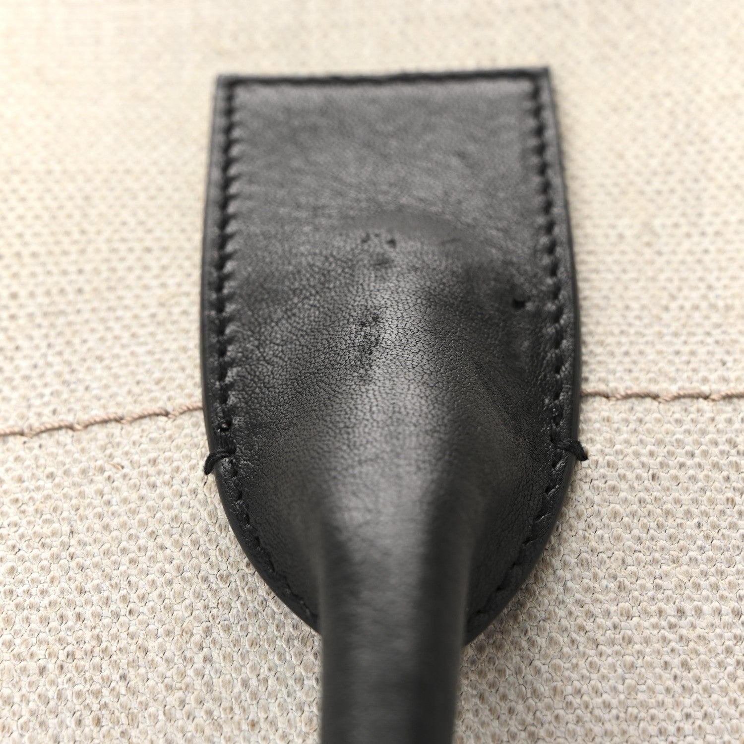 Saint Laurent Linen Calfskin Rive Gauche Tote Optic White 21 of 21