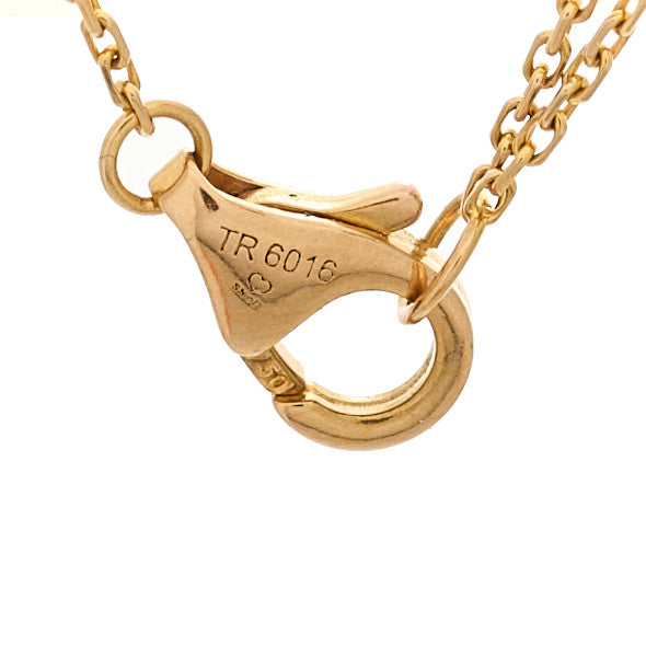 Cartier 18K Pink Yellow White Gold Trinity Bracelet 3 of 4