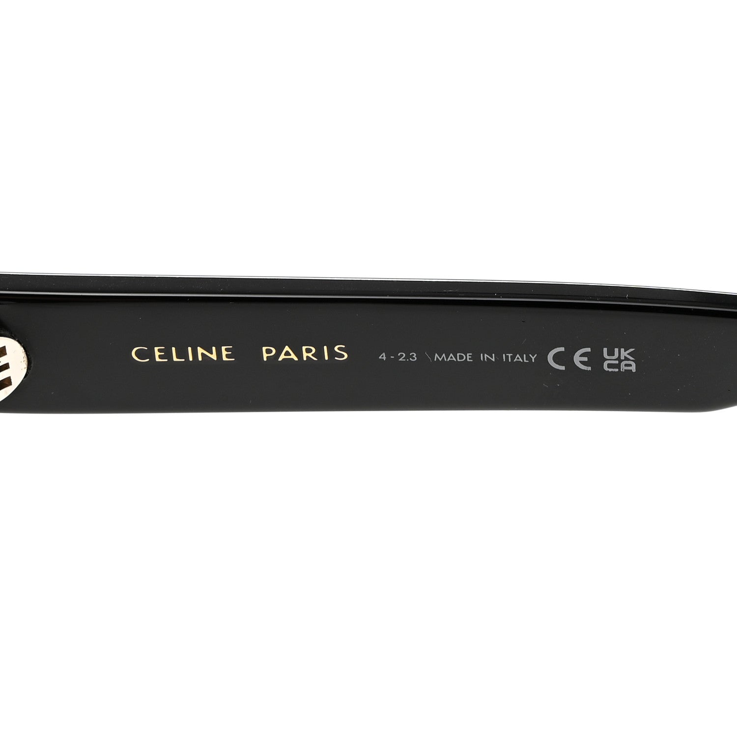 Celine Acetate Triomphe 01 Sunglasses CL 40194U Black 6 of 7