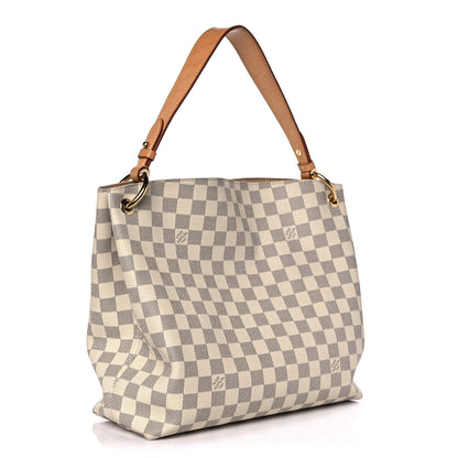 Louis Vuitton Damier Azur Graceful PM Beige 3 of 9