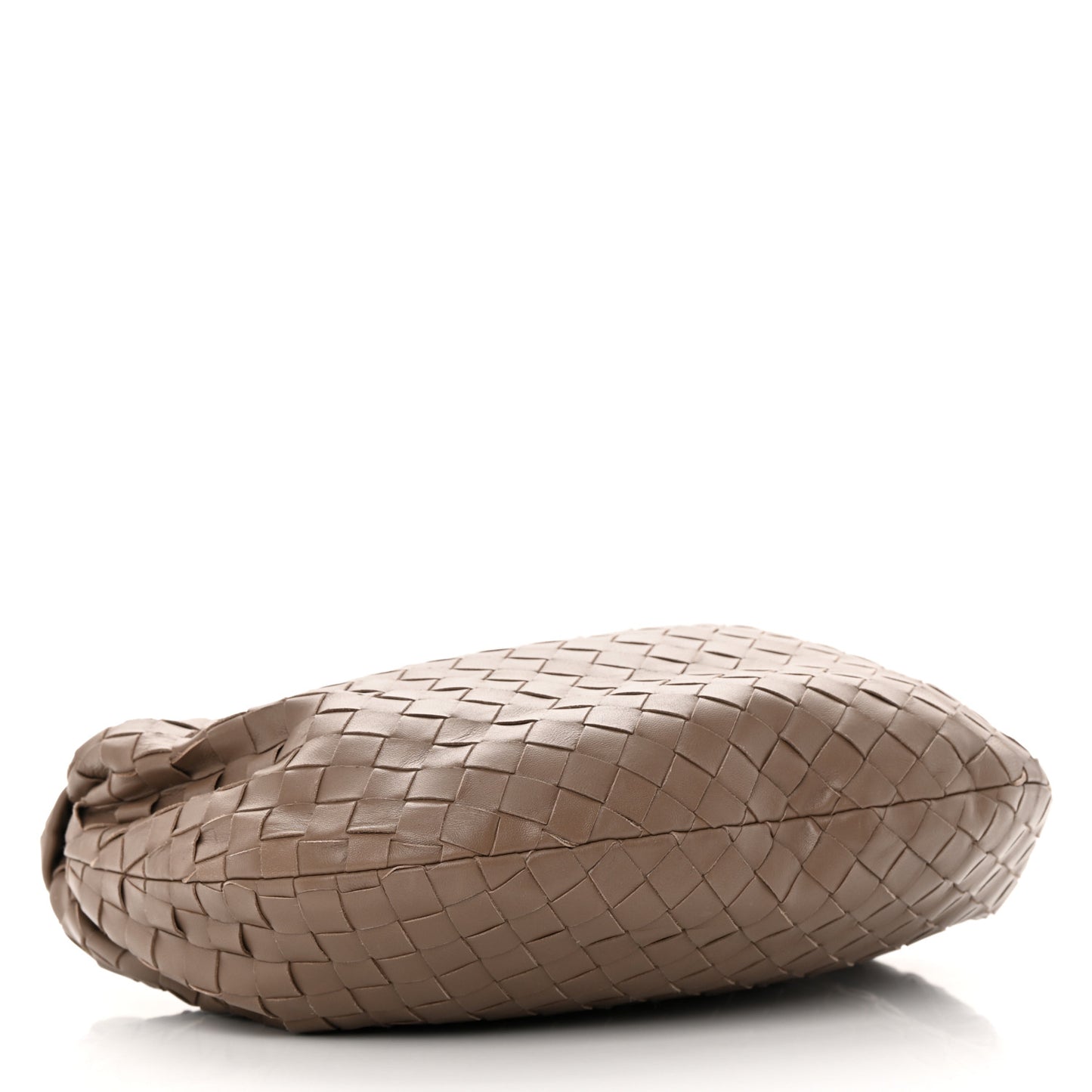 Nappa Intrecciato Teen Jodie Hobo Dark Taupe