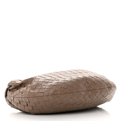 Bottega Veneta Nappa Intrecciato Teen Jodie Hobo Dark Taupe 4 of 12