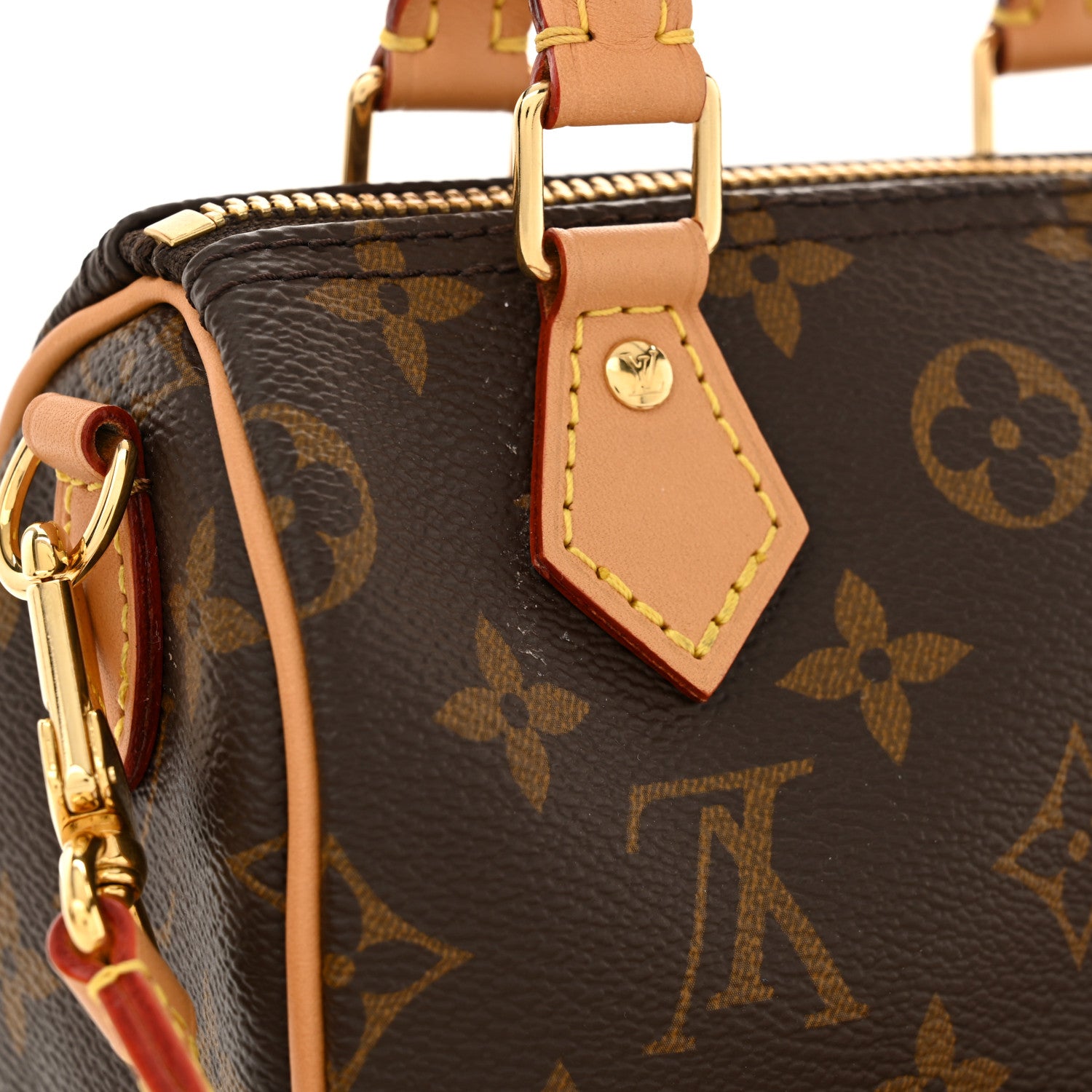 Louis Vuitton Monogram Nano Speedy Bandouliere 10 of 11