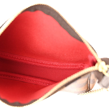 Louis Vuitton Damier Ebene Mini Pochette Accessories 5 of 8