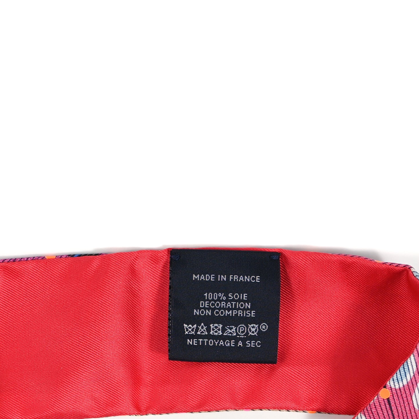 Silk Plumetis Twilly Rose