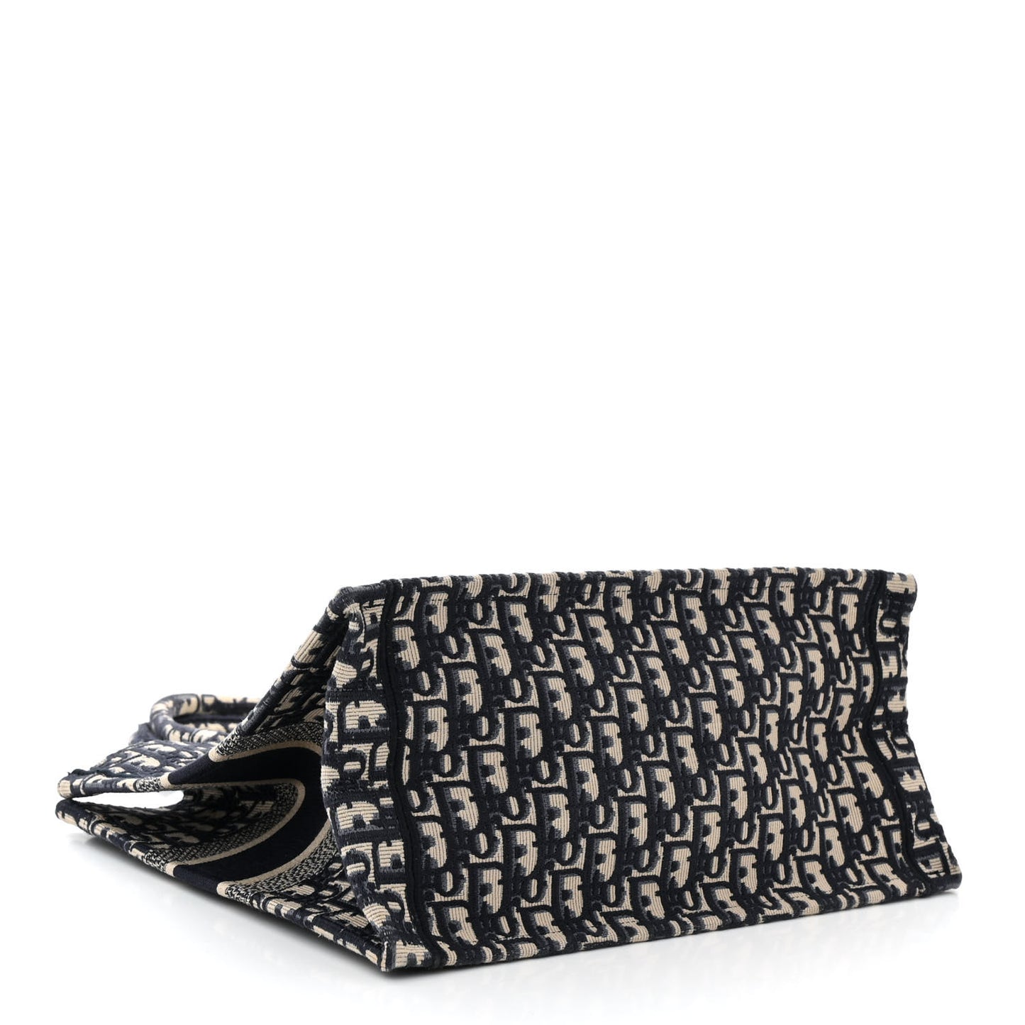 Oblique Medium Book Tote Blue Multicolor