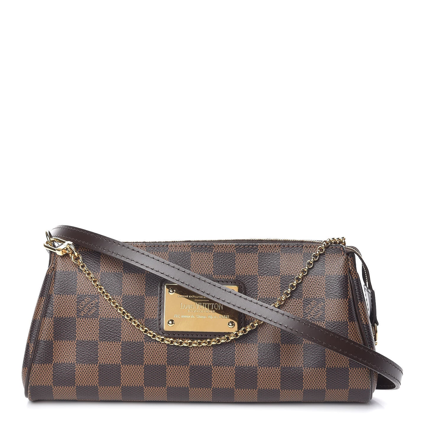Damier Ebene Eva Clutch
