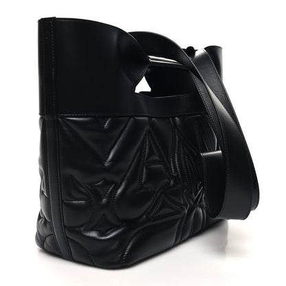 Alexander McQueen Calfskin Quilted Small The Bow Bag Black 4 of 12