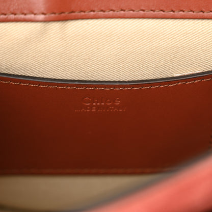 Chloe Calfskin Small Tess Bag Sepia Brown 6 of 11