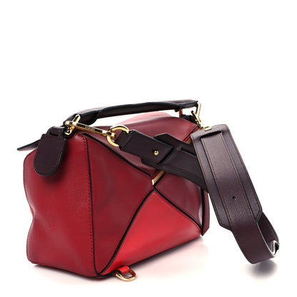 Loewe Calfskin Colorblock Small Puzzle Bag Red 5 of 21