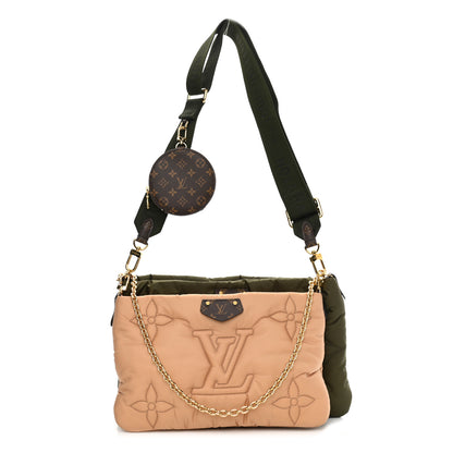 Louis Vuitton Econyl Monogram Pillow Maxi Multi Pochette Accessories Kaki Beige 1 of 11