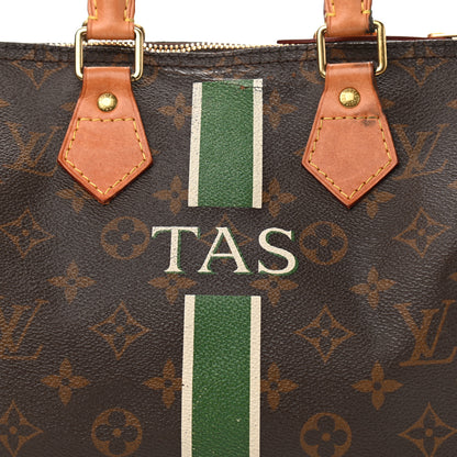 Louis Vuitton Monogram My LV Heritage Speedy 25 Vert Anglais White 6 of 18