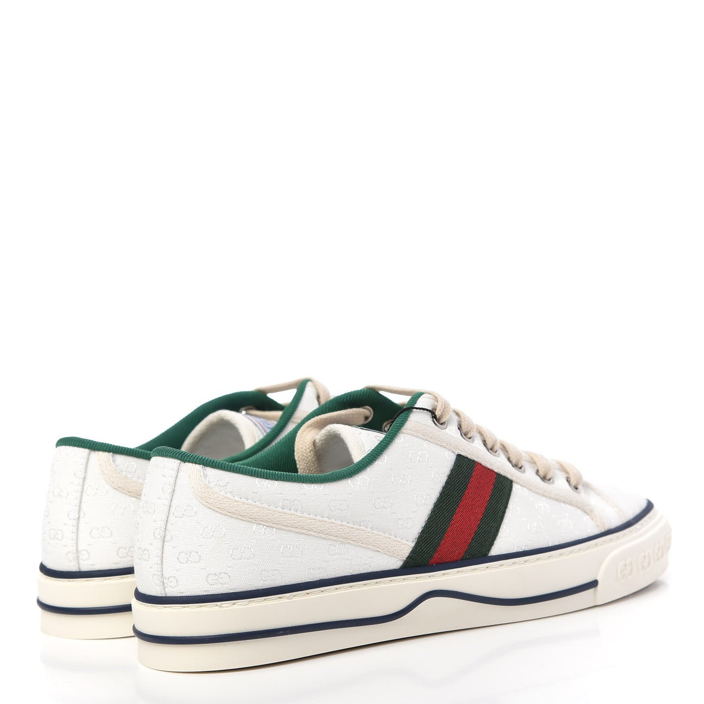 Canvas Web Womens GG Mignon Sneakers 39 White