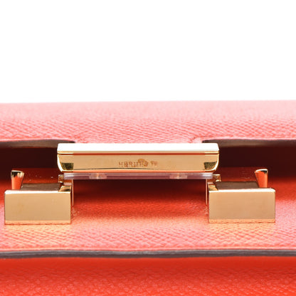 Hermes Epsom Constance 18 Poppy 11 of 16