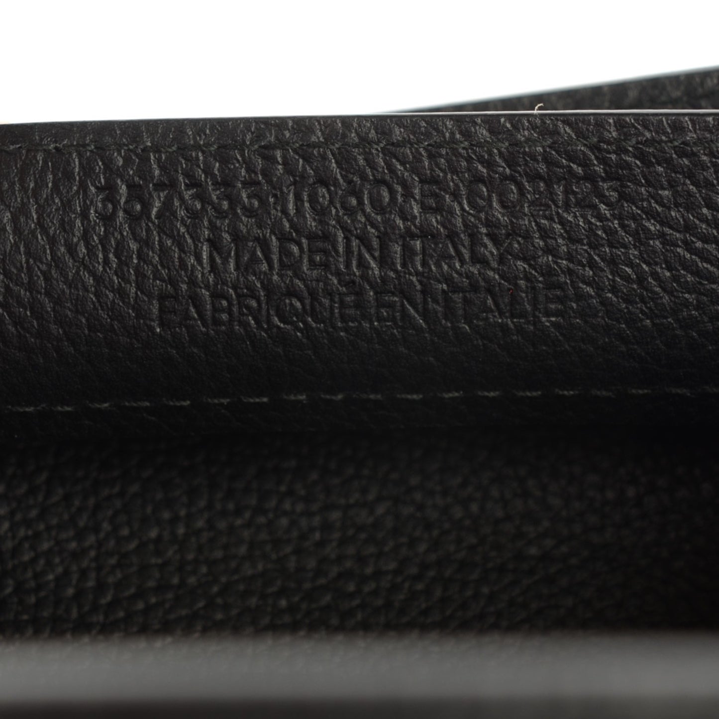Grained Calfskin Papier Mini A4 Tote Black