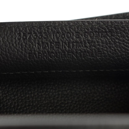 Balenciaga Grained Calfskin Papier Mini A4 Tote Black 7 of 7