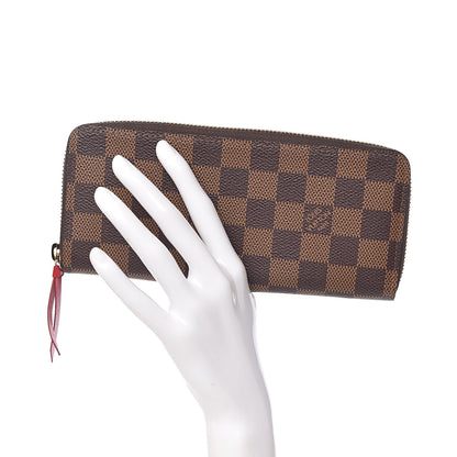 Louis Vuitton Damier Ebene Clemence Wallet 2 of 7