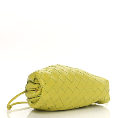 Bottega Veneta Nappa Intrecciato The Mini Pouch Kiwi 4 of 10