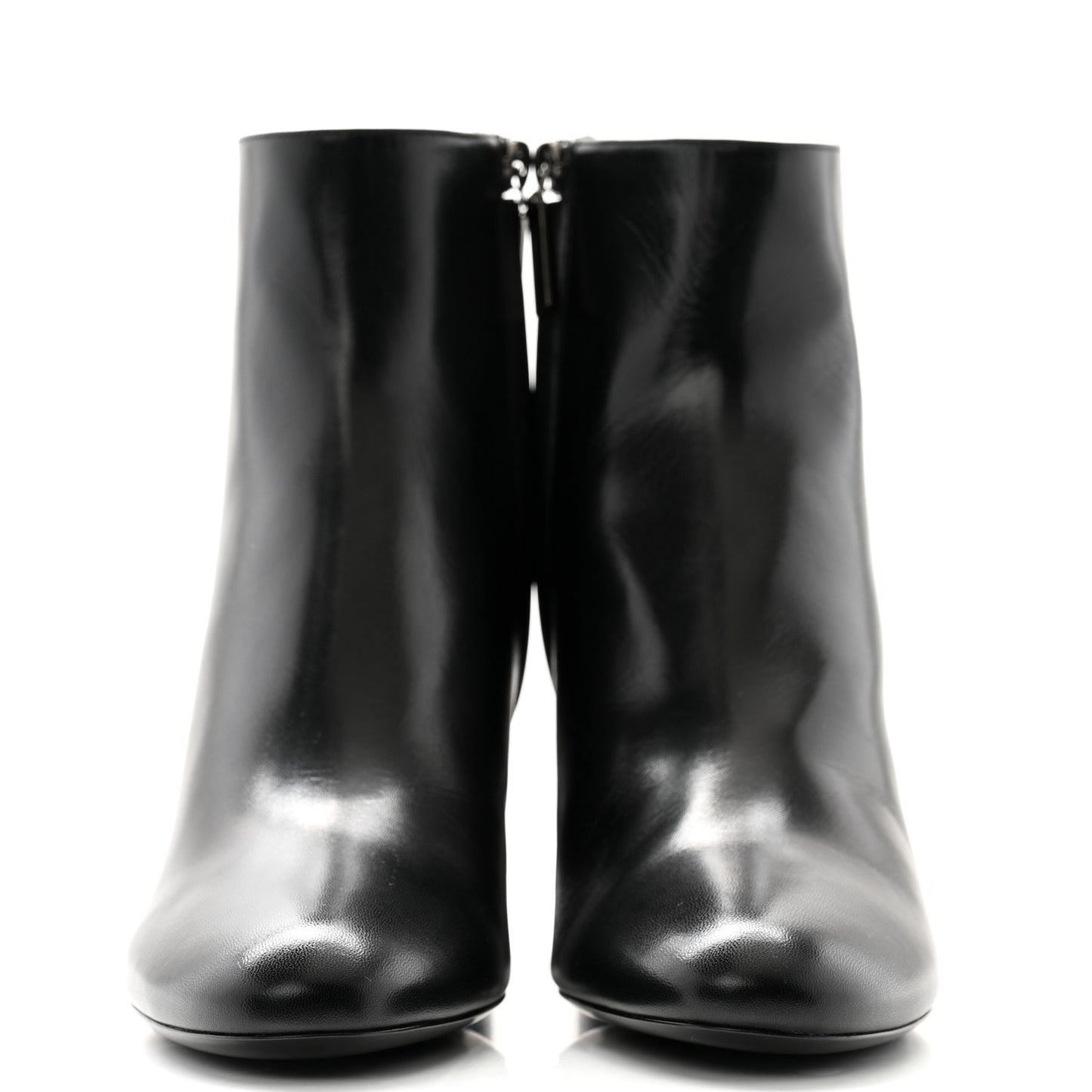 Nappa Vendome Loulou Ankle Zip Boot 38 Black