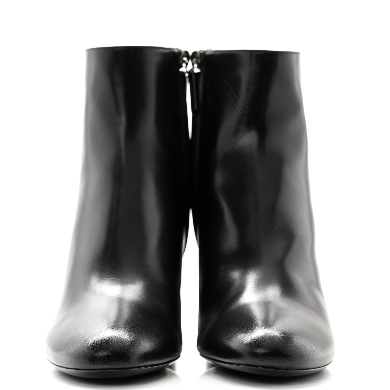 Saint Laurent Nappa Vendome Loulou Ankle Zip Boot 38 Black 2 of 8