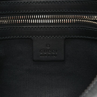 Gucci Soft GG Supreme Monogram Web Belt Bag Black Grey 6 of 9