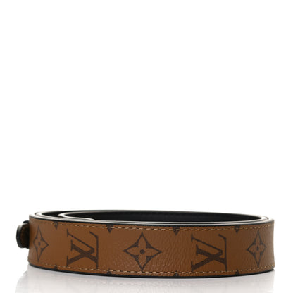Louis Vuitton Reverse Monogram Bandouliere Shoulder Strap XL Black 2 of 6